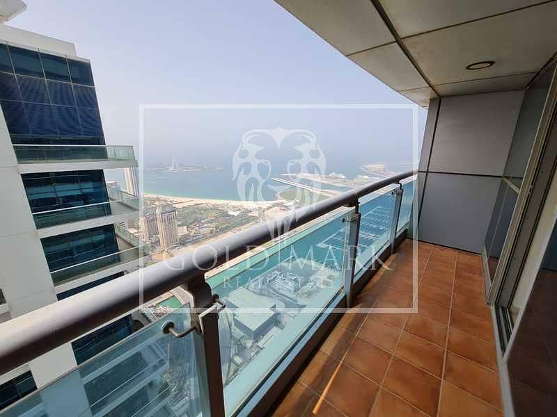 2 Marina And Sea View |High Floor | Unfurnished