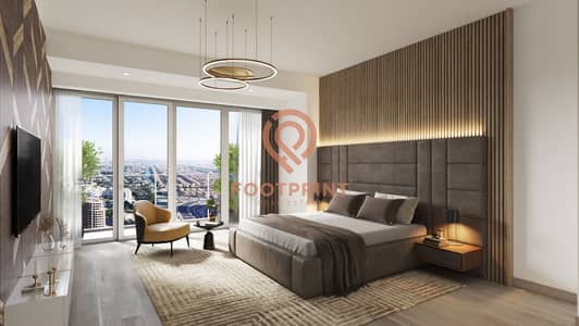 2 Cпальни Апартаменты Продажа в Джумейра Лейк Тауэрз (ДжЛТ), Дубай - Master Bedroom. jpg