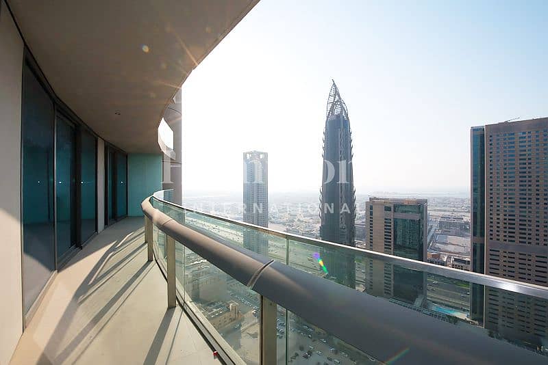 位于迪拜市中心，景观高塔，景观1号高塔 2 卧室的公寓 3800000 AED - 8320241