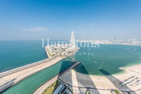 3 Bedroom Flat for Sale in Jumeirah Beach Residence (JBR), Dubai - Stunning View | Vacant | Maid Room | High Floor