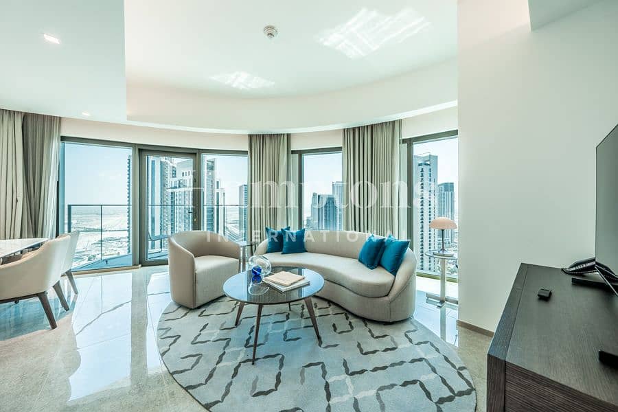 شقة في العنوان برج هاربور بوينت 2،العنوان هاربر بوينت خور دبي،مرسى خور دبي 2 غرف 270000 درهم - 8320577