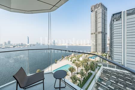 2 Bedroom Flat for Rent in Dubai Creek Harbour, Dubai - Brand New | Furnished | Serviced | Creek View