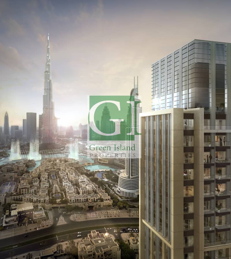 Own you dream home in Downtown with paying 5% only Facing Burj Khalifa and Fountain|Dubai Downtown| Apartments in Dubai