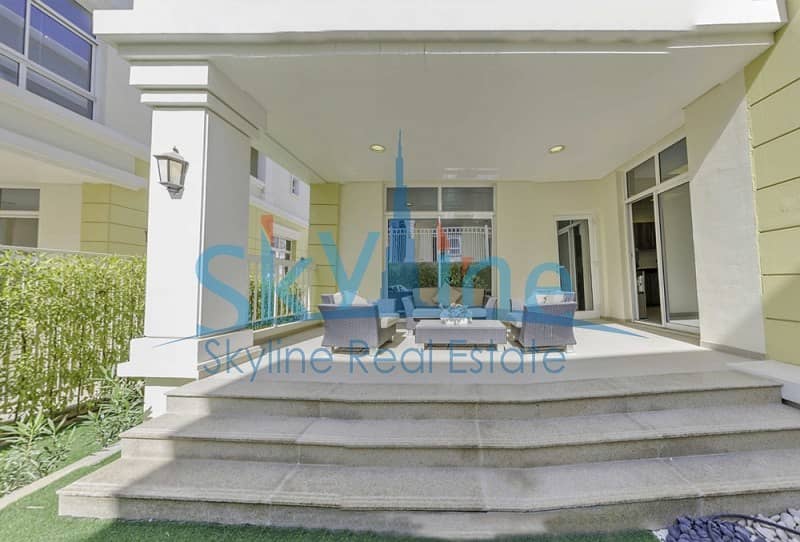Semi detached Ready to move in 3BR Villa with garden