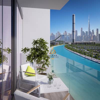 3 Bedroom Apartment for Sale in Meydan City, Dubai - Corner Unit | Crystal Lagoon | First line |Vacant