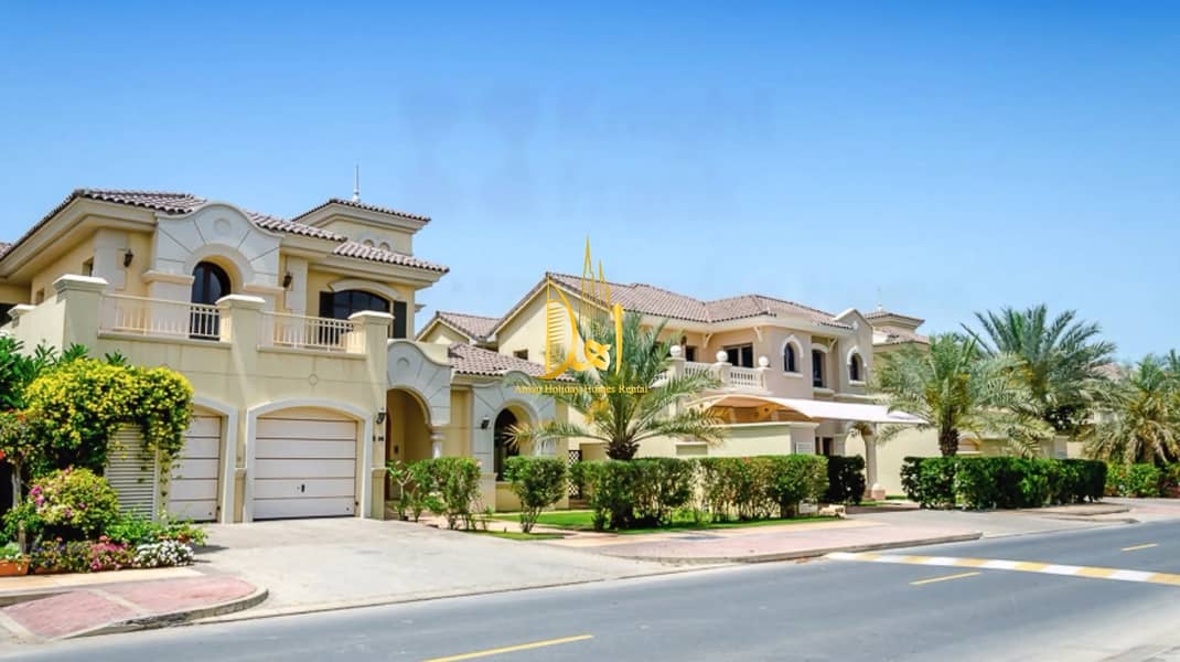 14 SEASIDE VILLA WITH PRIVATE POOL | PALM JUMEIRAH