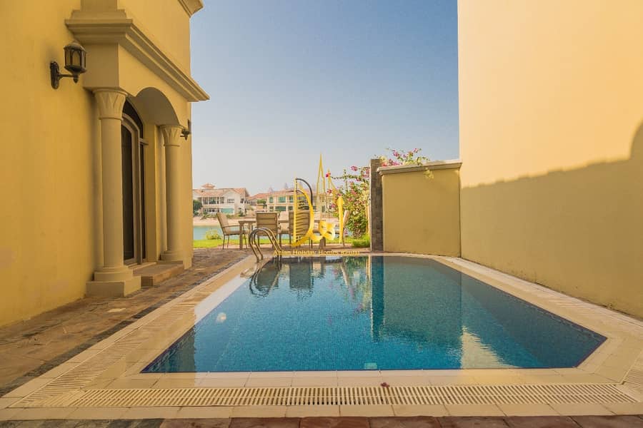 48 SEASIDE VILLA WITH PRIVATE POOL | PALM JUMEIRAH
