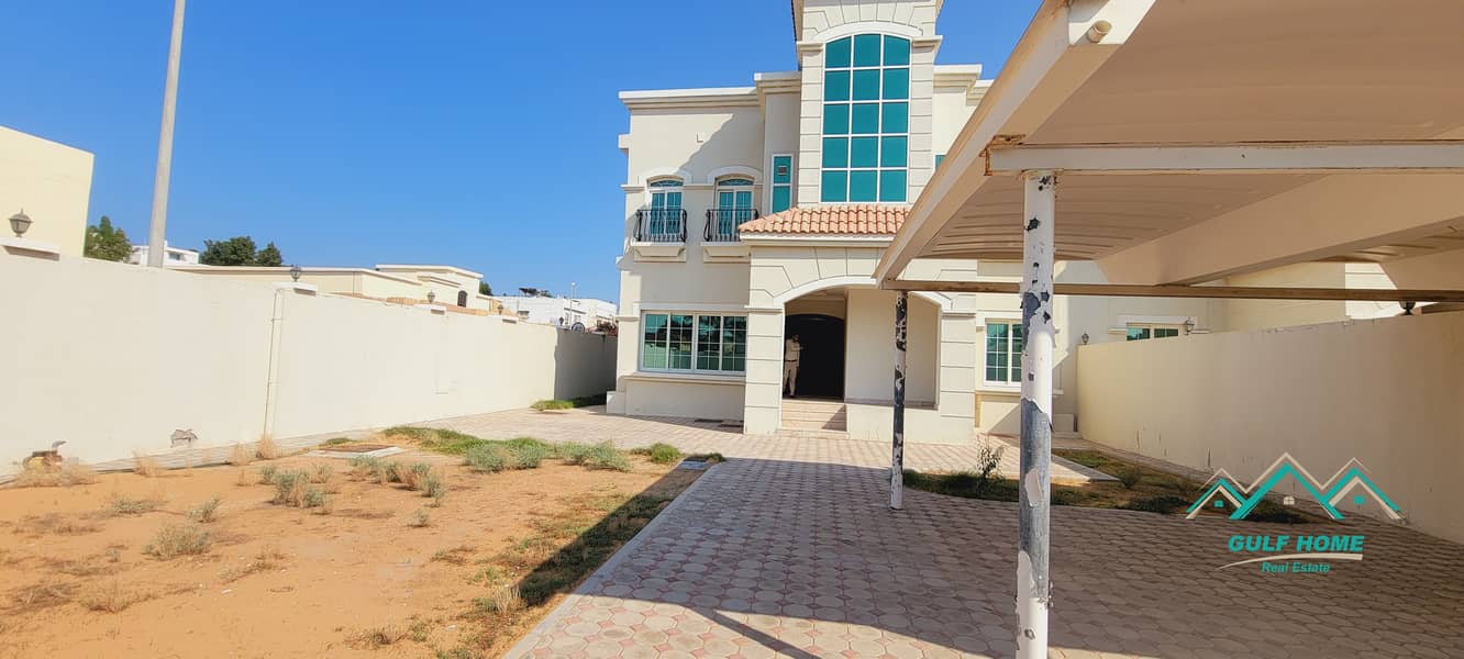 VERY NICE 4 BR VILLA FOR COMMERCIAL RENT 120K READY TO MOVE WITH 1 MONTH FREE