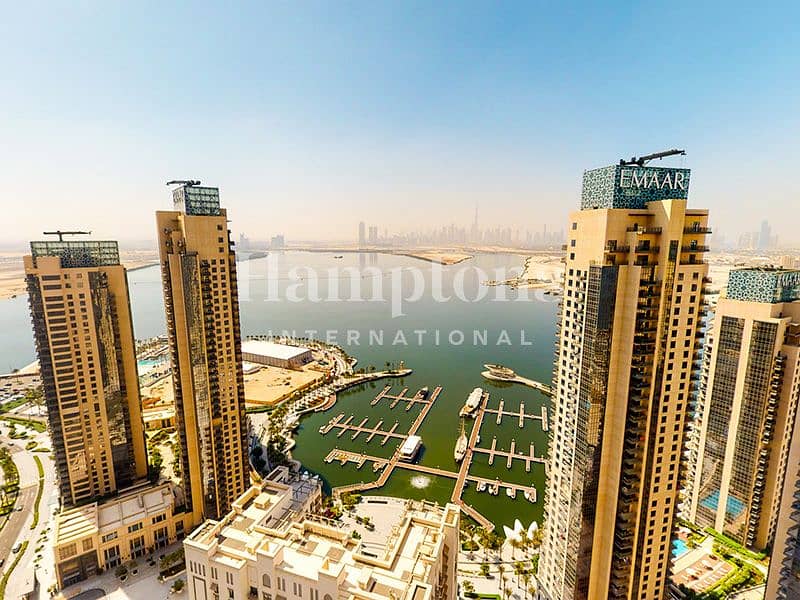 位于迪拜溪港，海港景观公寓大楼，海港景观2号大楼 2 卧室的公寓 165000 AED - 5499579