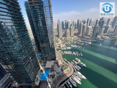 3 Bedroom Flat for Rent in Dubai Marina, Dubai - Breathtaking 3BR | Maid Room | Damac Heights | Dubai Marina