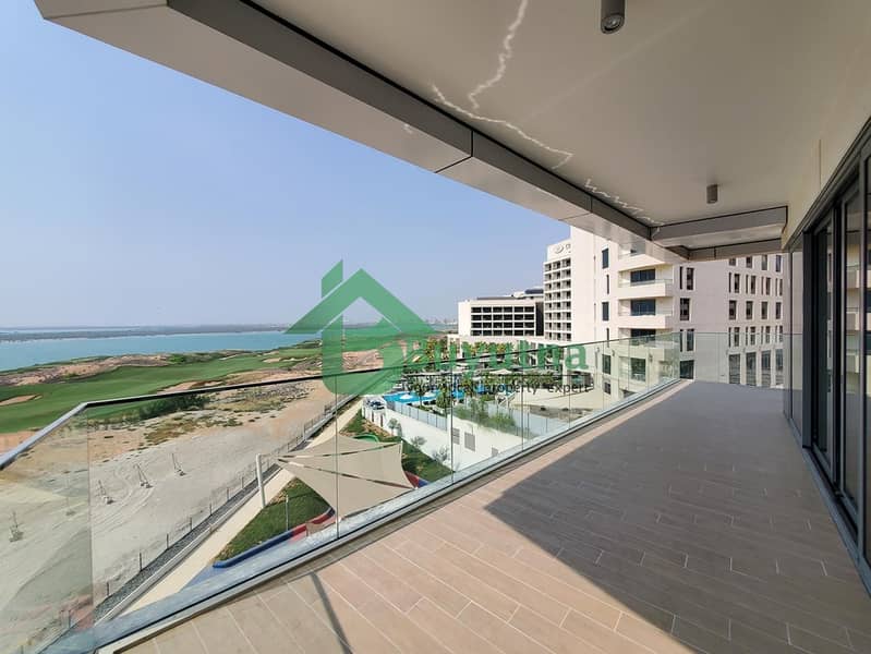 3BR Plus Maid Apartment | Full Sea View & Golf View