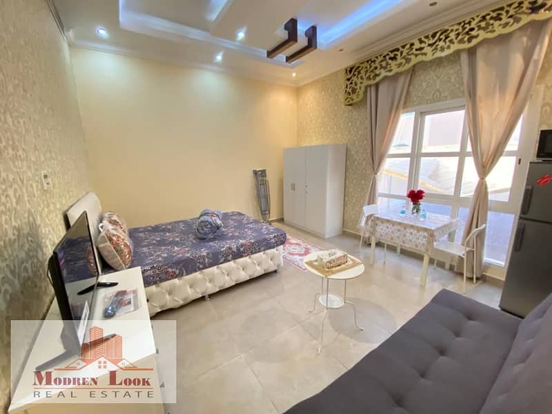 3200/Monthly Fully Furnished Luxurious Studio Sep/Kitchen Proper Bathtub Bathroom In KCA