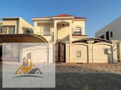 Villa in Al Mowaihat 1, Al Mowaihat 150,000 dirhams -  Villa for rent in Al Mowaihat 1, Ajman.  5 master bedrooms and a living room.  5000 square feet