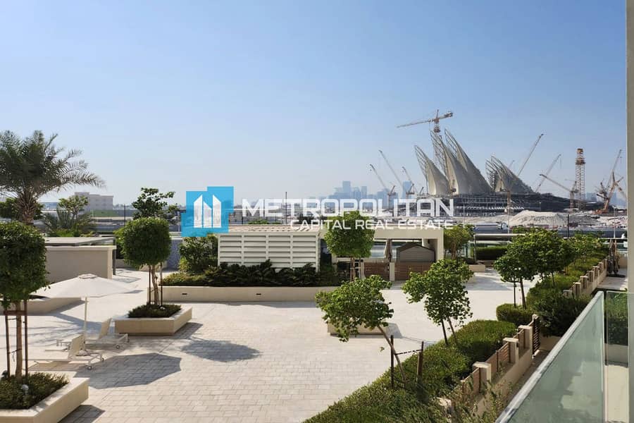 Zayed Museum And Partial Sea Views | Simplex Unit