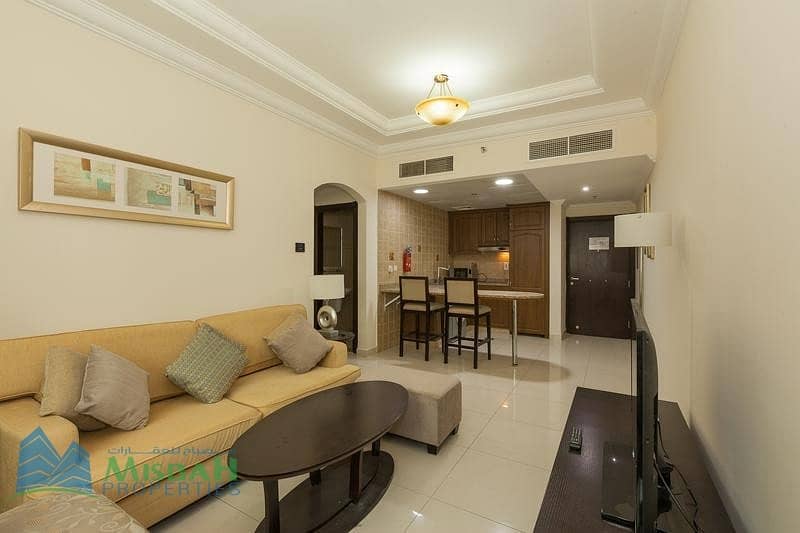 Fully Furnished 1 BR Apartment behind MOE ready to move