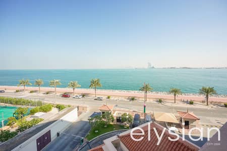 1 Bedroom Apartment for Rent in Palm Jumeirah, Dubai - Biggest Layout I Full Sea View I Fully Furnished