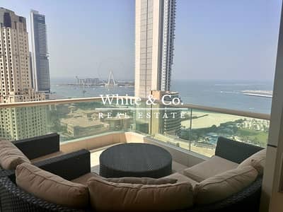 2 Bedroom Apartment for Rent in Dubai Marina, Dubai - Corner unit | Stunning view l Vacant Now