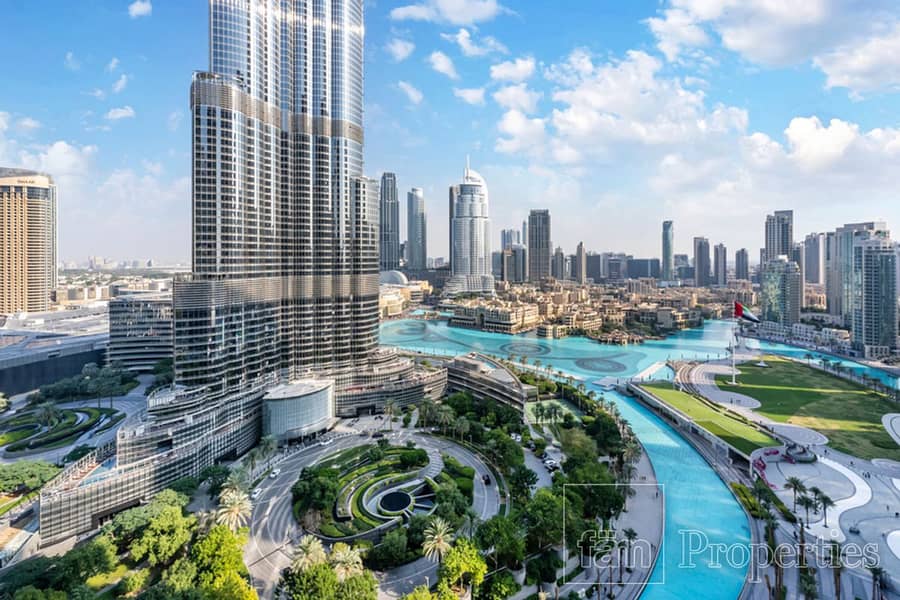 位于迪拜市中心，迪拜歌剧院谦恭公寓，The Address Residences Dubai Opera Tower 1 2 卧室的公寓 30000 AED - 8343111