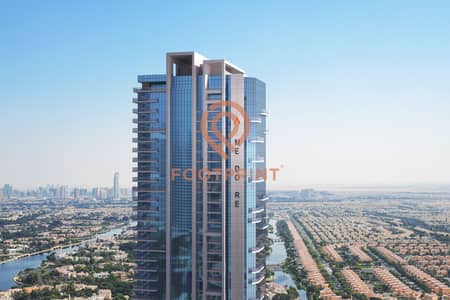 شقة 1 غرفة نوم للبيع في أبراج بحيرات الجميرا، دبي - MeDoRe Tower - Exterior View. png