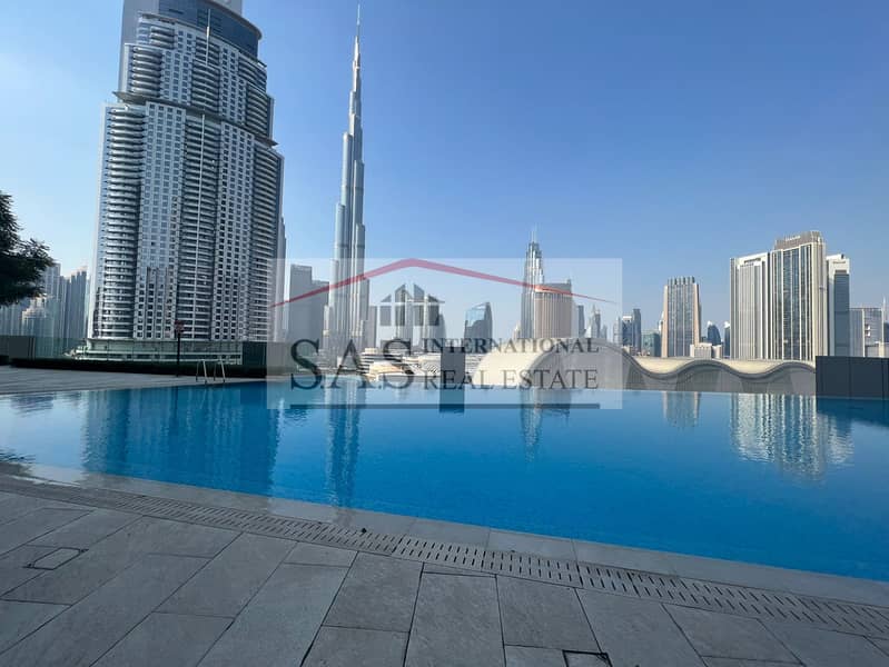 Higher Floor| Burj & Fountain View| Spacious and Bright Layout