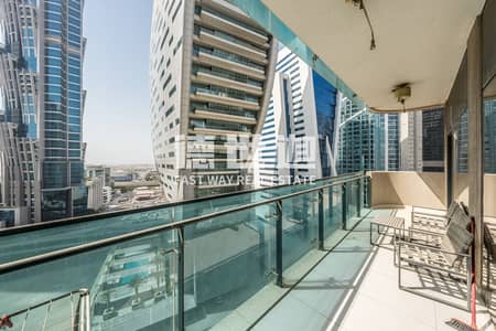 This modern apartment is housed in Merano Tower, a 29-storey residential building in Business Bay. DAMAC Properties developed it.