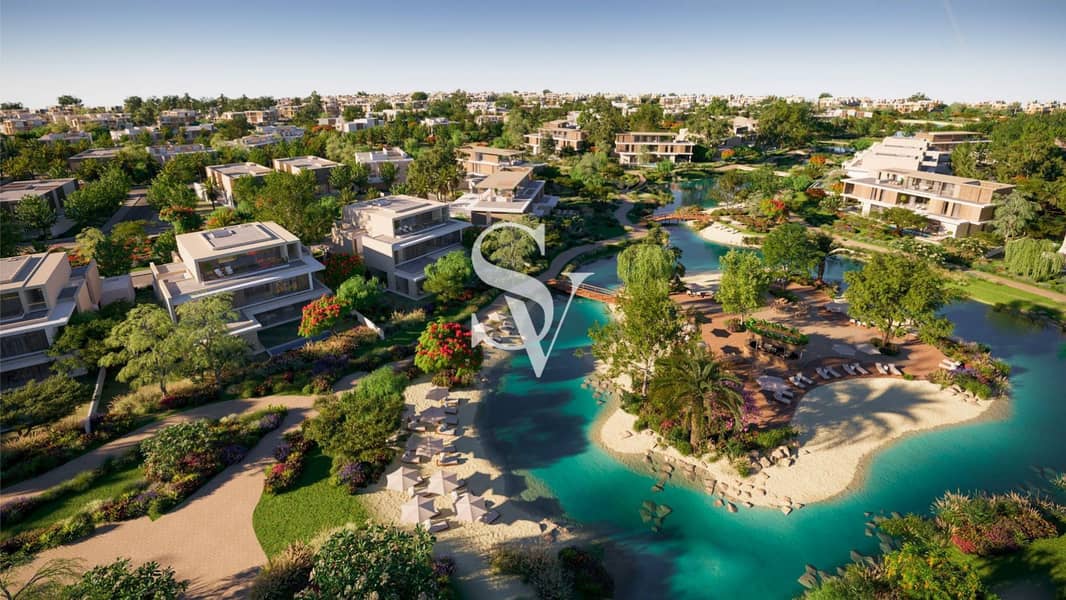 Premium Villa | On Green Park | Lagoon Access