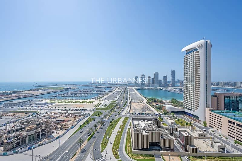 位于迪拜码头，乐活公寓公寓 4 卧室的顶楼公寓 22000000 AED - 6968146