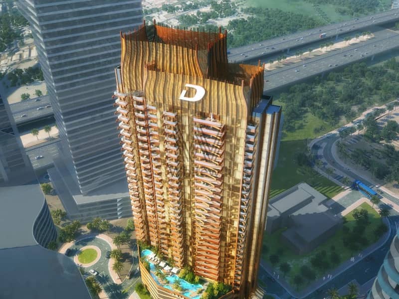 位于迪拜市中心，优雅大厦 1 卧室的公寓 2390000 AED - 8357176