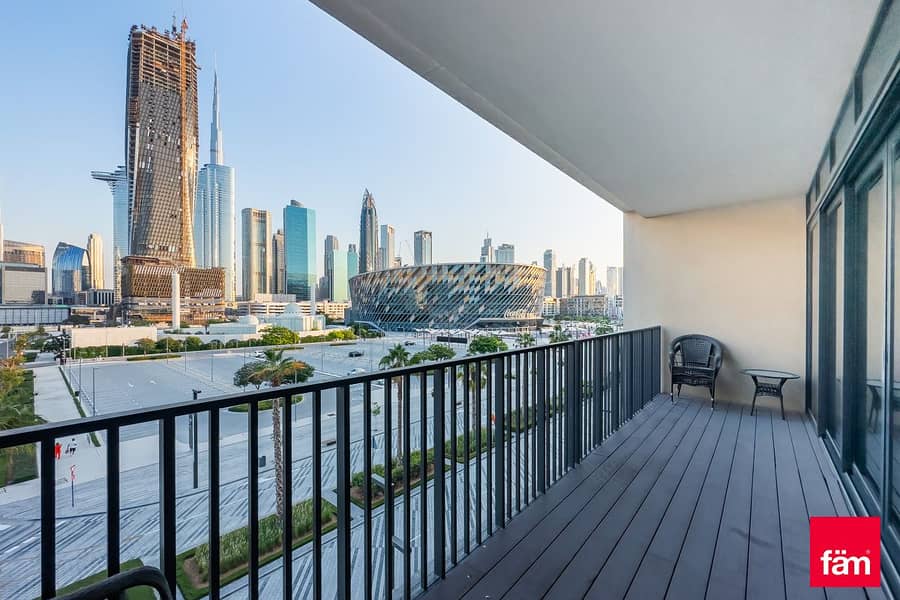 Furnished | Spacious layout | Burj View