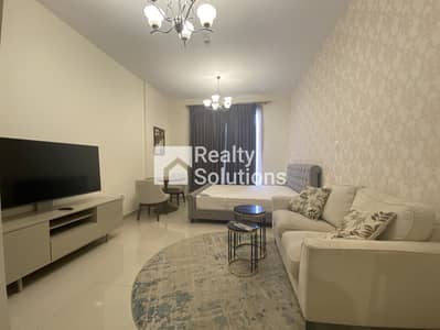 Studio for Rent in Jumeirah Village Circle (JVC), Dubai - Fully Furnished Chiller Free | Pool and Community View | Available From July 7
