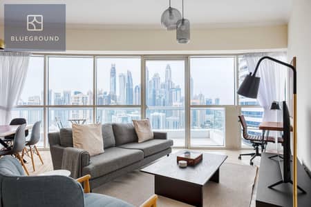 2 Bedroom Flat for Rent in Jumeirah Lake Towers (JLT), Dubai - City View | Furnished | Flexible Terms