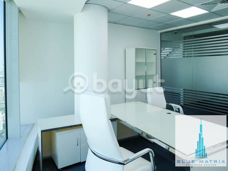 Ready Sustainability Agreement! Furnished Office in Prime Location