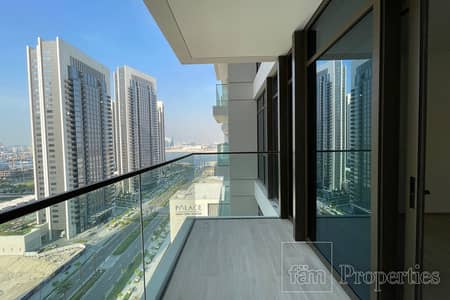 1 Bedroom Flat for Rent in Dubai Creek Harbour, Dubai - For Rent -Sunsets & Skyline: 1 BR Waterfront Bliss