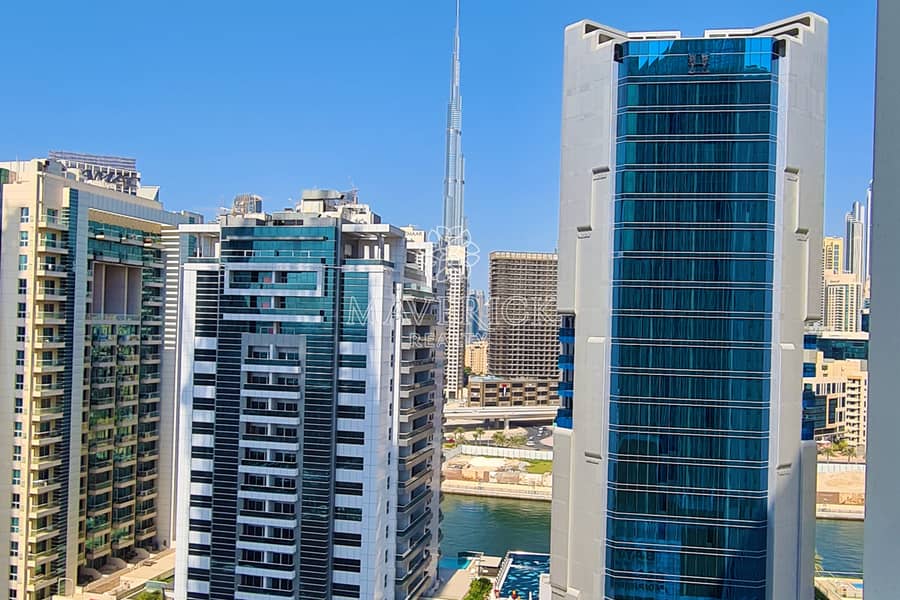 Furnished 1BR | Burj Khalifa View | One Payment only