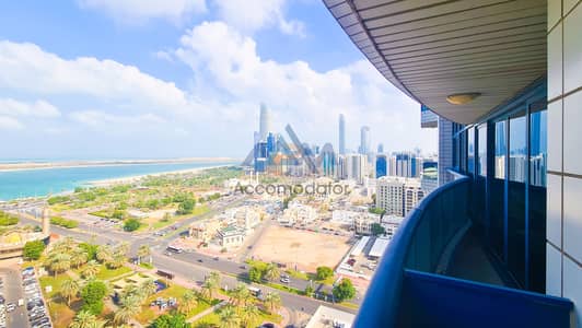 3 Bedroom Flat for Rent in Al Khalidiyah, Abu Dhabi - 0% Commission | Sea View 3 Bedroom Apartment