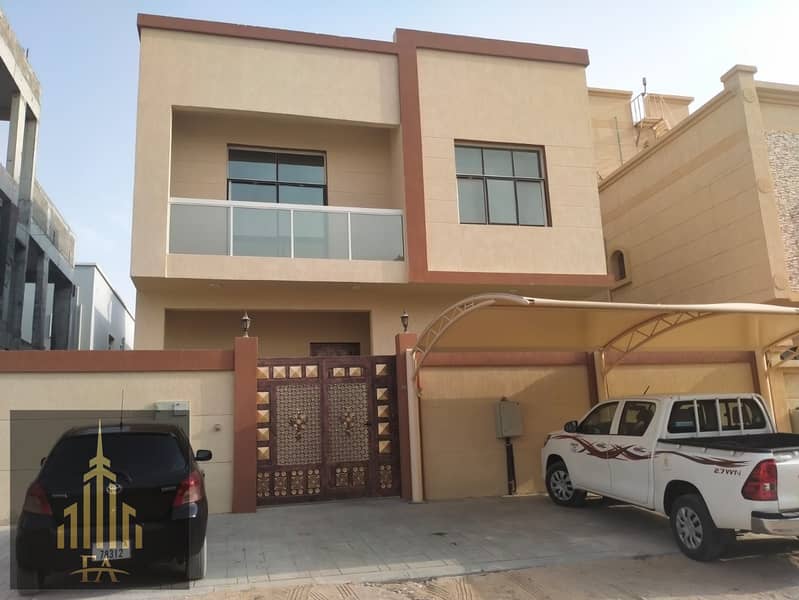 Brand new 5 bedroom villa for rent in al helio Ajman rent only 70k. .