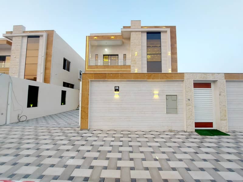 New villa for rent in Ajman, Al Yasmeen area, first inhabitant