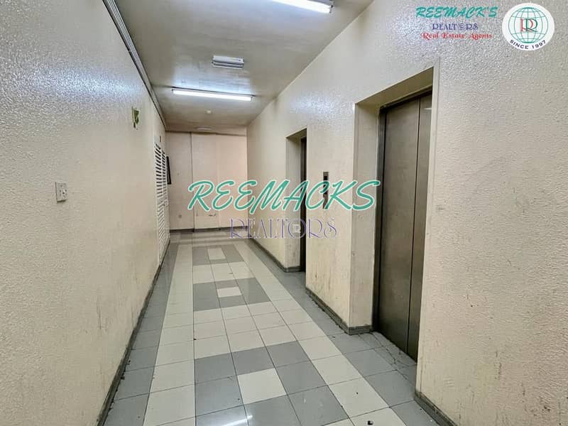 2 B/R HALL FLAT WITH SPLIT A/C AVAILABLE IN AL QASIMIA AREA NEAR TO HILAL BANK.