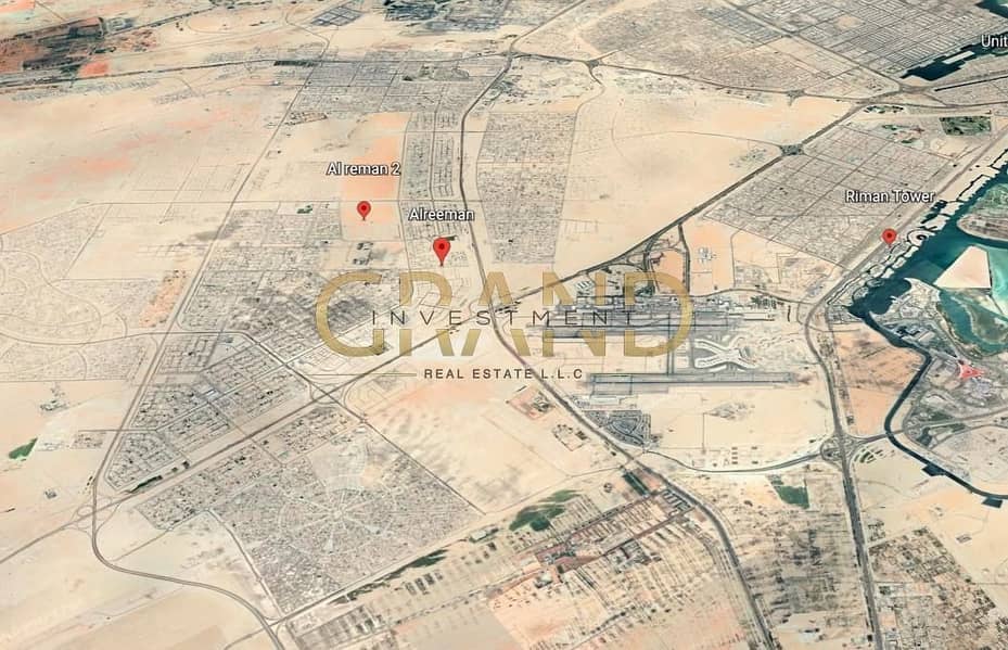 Land for sale in Al Reeman 1|Land size:1103 meter