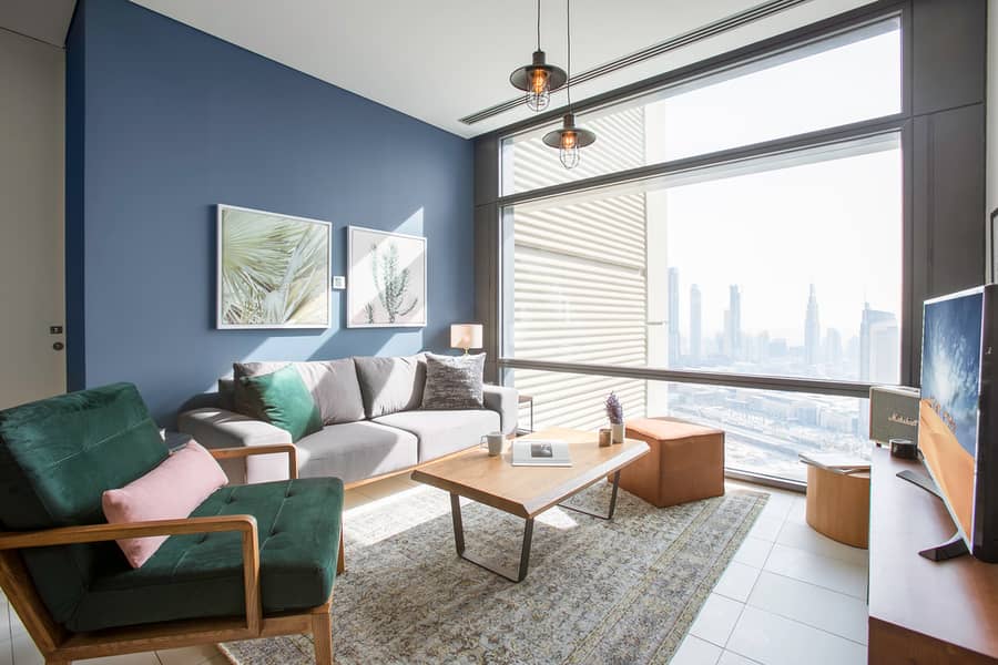 Burj Khalifa View | Furnished | Flexible Terms