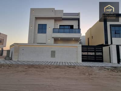 For sale, a new villa, a great location, opposite Sharjah Rahmaniyah, close to services, freehold, without annual fees
