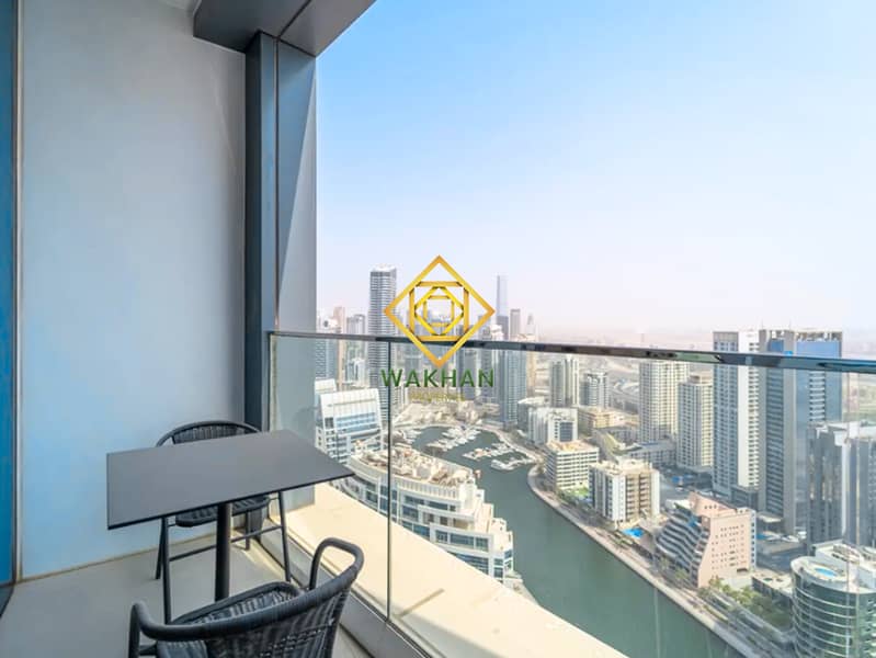 Fully Furnished | Marina View | Mid Floor