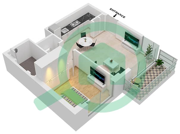 Unit 01 Floor Podium
Unit 01 Floor 1-15