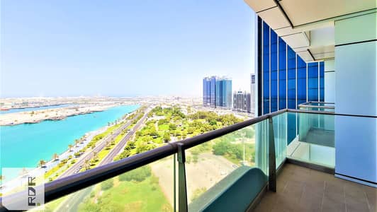 2 Bedroom Apartment for Rent in Corniche Area, Abu Dhabi - Mina Sea View-Luxurious 2BHK +Maid -13 Month
