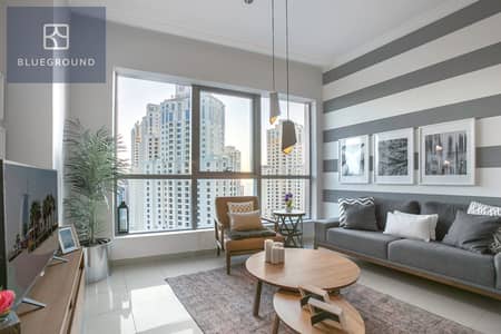 2 Bedroom Flat for Rent in Dubai Marina, Dubai - Marina View | Furnished | Flexible Terms