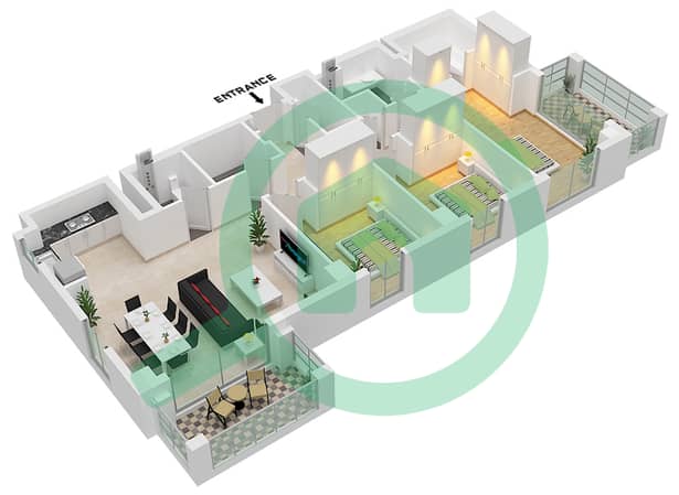 Unit 8 Floor 2,3,4,5,6,7,8,9