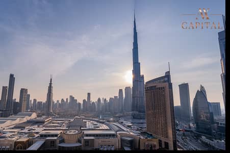 Burj Khalifa View | High Floor | Modern Furnish