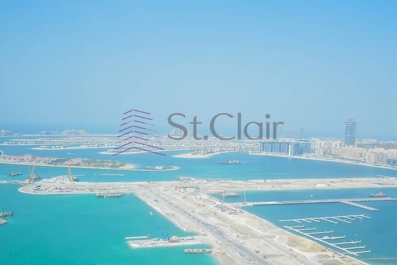 4 BR|Sea View|Fully Furnished|High Floor
