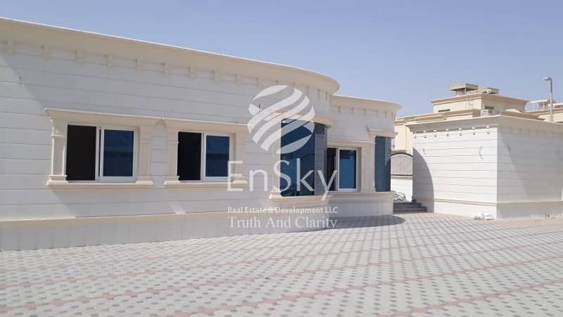 Huge Stand Alone Villa In Shakhbout City