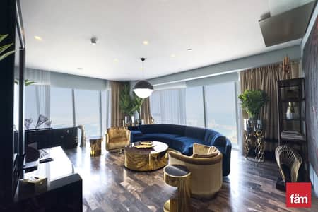 4 Bedroom Apartment for Sale in Dubai Marina, Dubai - Full Sea View | 4 Bedrooms | Fully Furnished FENDI